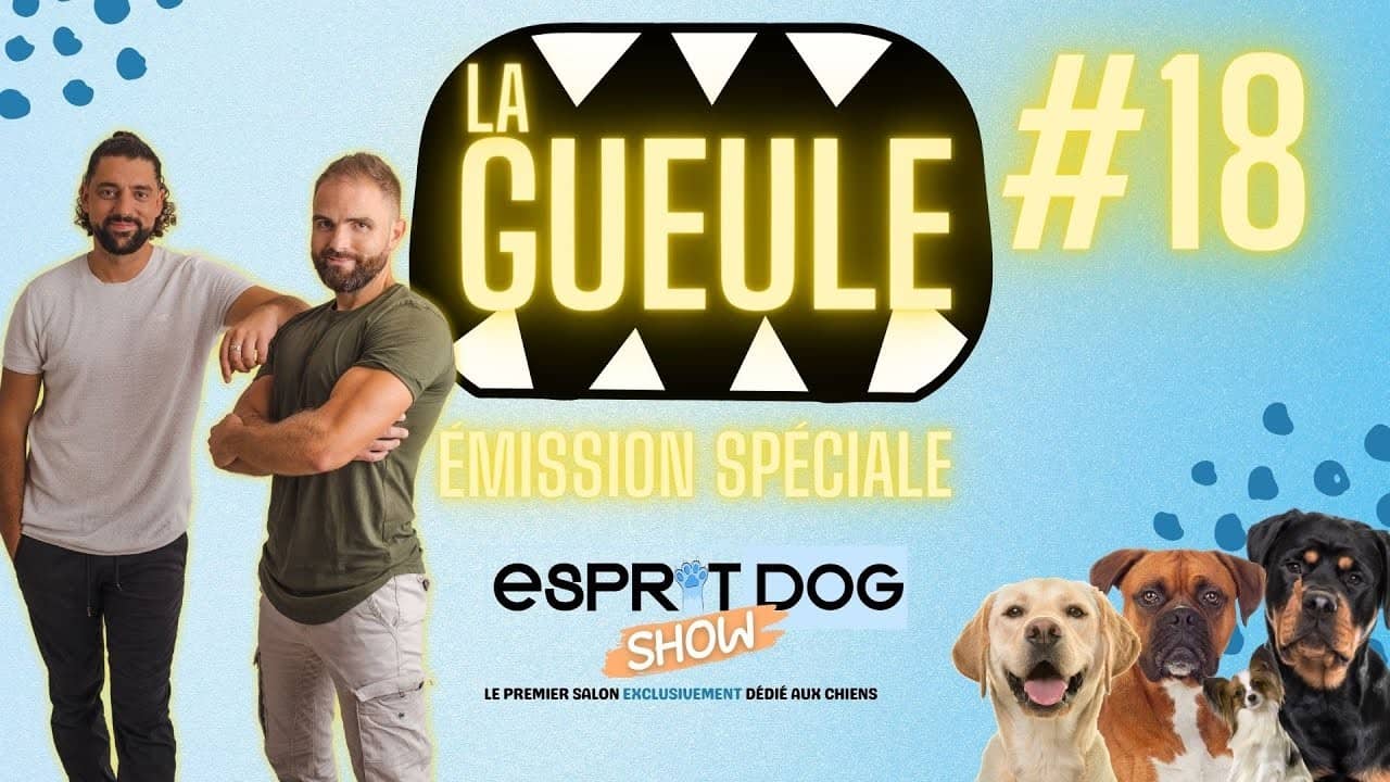 Émission "La Gueule #18" spéciale Esprit Dog Show