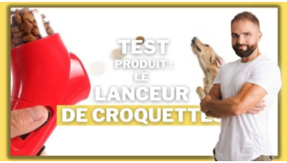 L'éducateur canin Tony Silvestre teste le lanceur de croquettes pour chien !