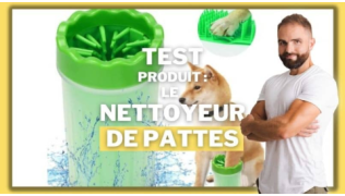 L'éducateur canin Tony Silvestre teste le nettoyeur de pattes pour chien !