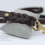 Laisse tressée