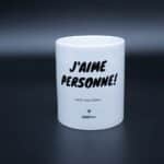 Mug Esprit Dog J'aime personne