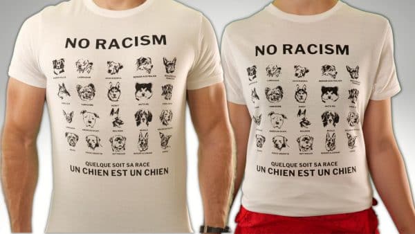 T-Shirt Esprit Dog No Racism