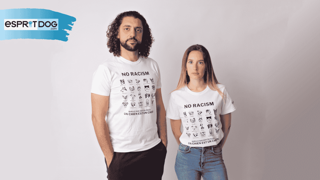 T-shirt Esprit Dog - No Racism