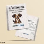 Album photos et souvenirs de mon chiot
