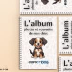 Album photos et souvenirs de mon chiot